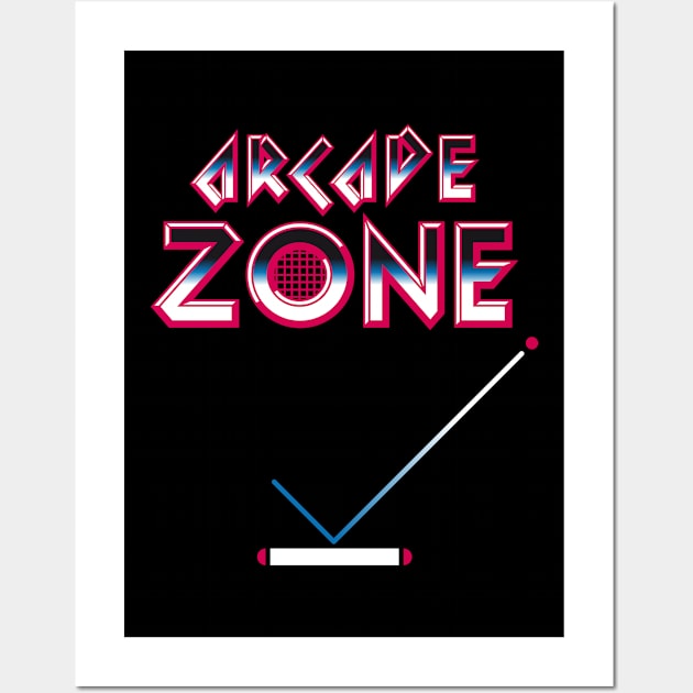 Arcade Zone Wall Art by andrew_kelly_uk@yahoo.co.uk